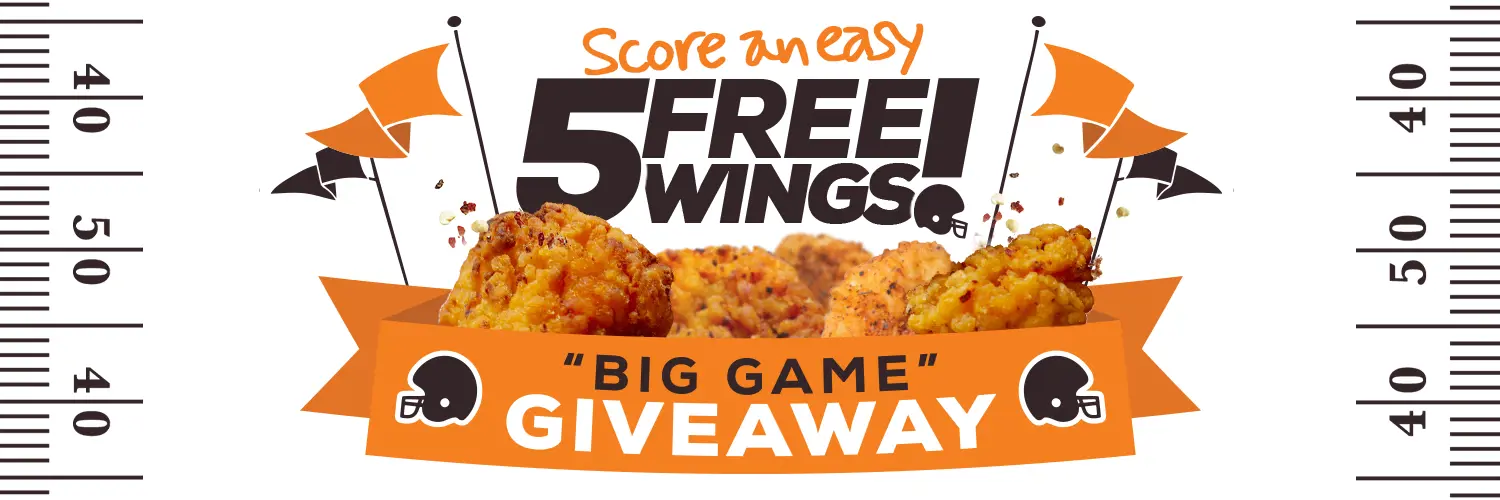 Big game promotional banner