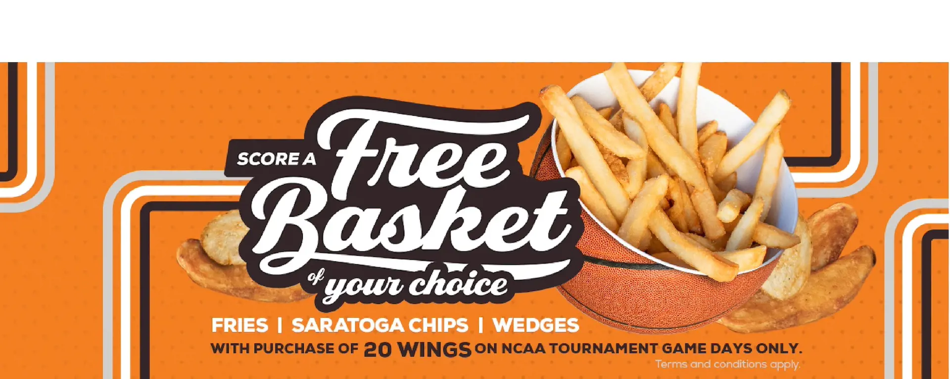 Big game promotional banner