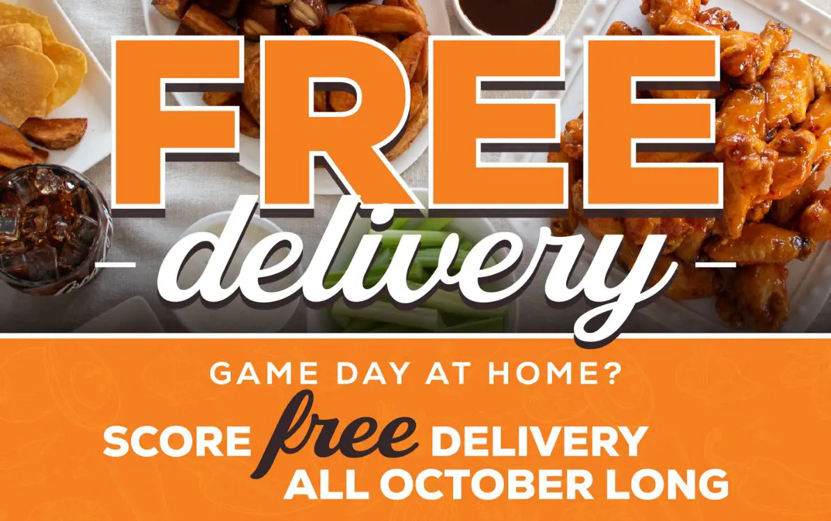 Get Free Delivery All October Long