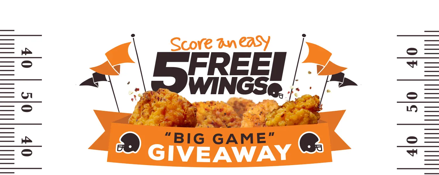 Big game promotional banner