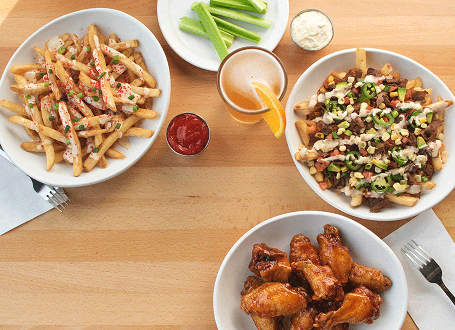 Wings and Rings Introduces New Crave-Worthy Loaded Fries for Spring